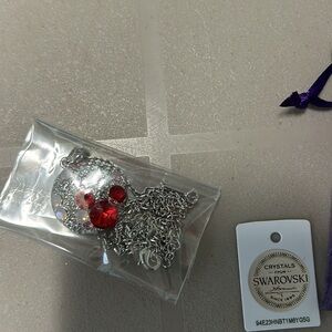 Callura Swarovski crystal necklace with Mickey Mouse (Disney) design